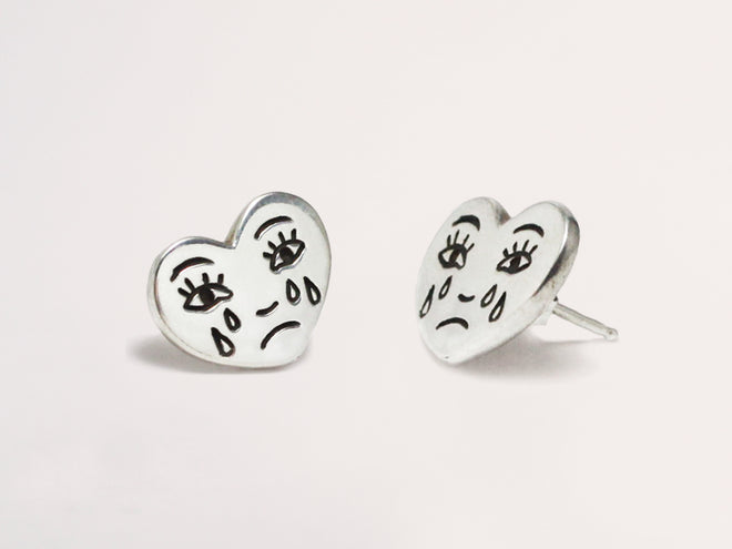 Grimm Studs Sterling Silver
