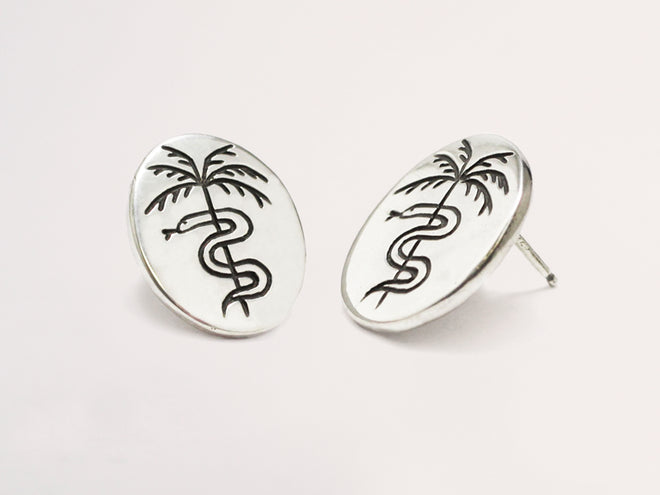 Paradise Studs Sterling Silver