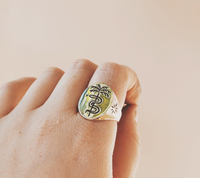 Paradise Signet Sterling Silver